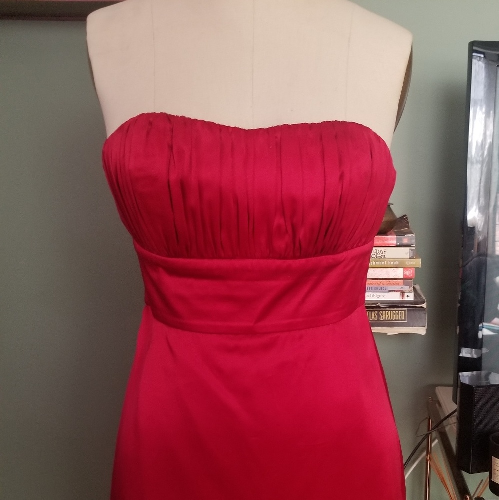 Ruby red Saja cocktail dress